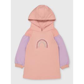 Pink Over The Rainbow Hooded Dress