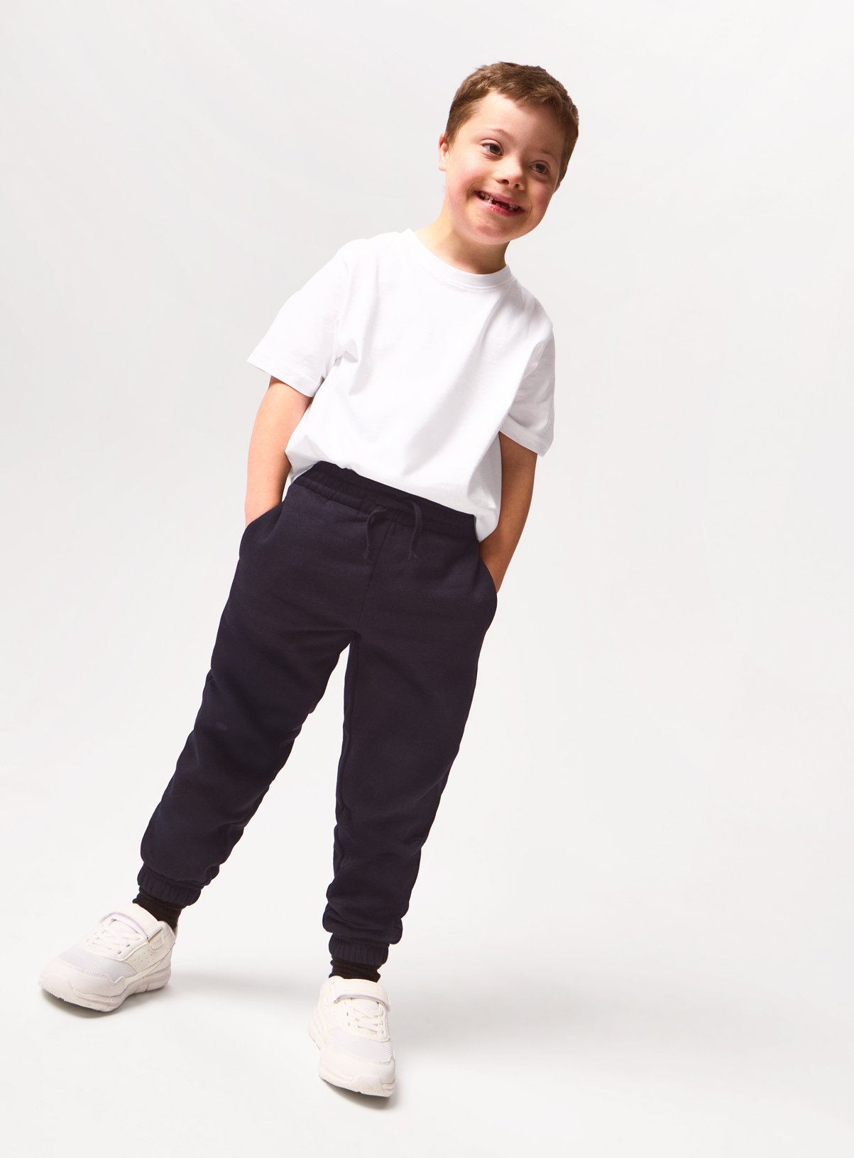 Navy Unisex Joggers 2 Pack 16 years