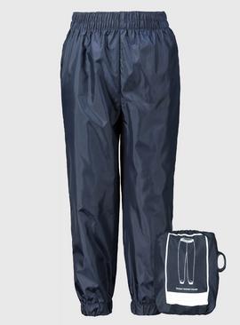 Navy Unisex Shower Resistant Trouser 