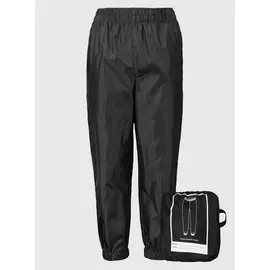 Black Unisex Shower Resistant Trouser