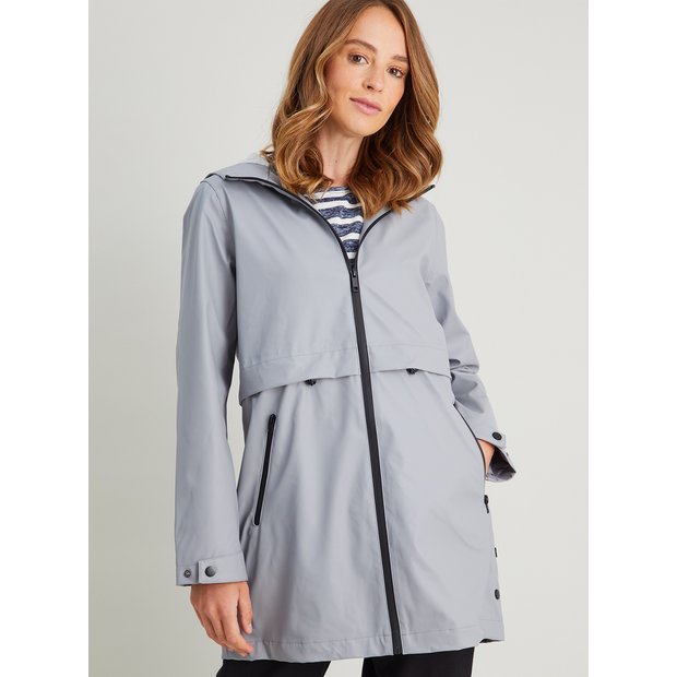 Buy Grey Rubber Waterproof Raincoat 10 Coats Tu