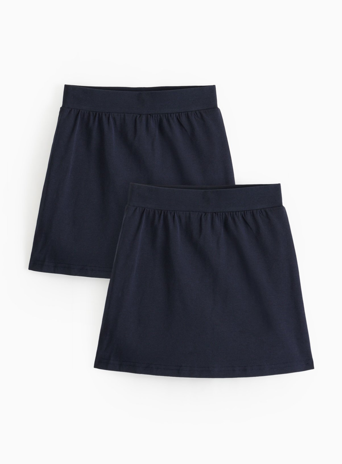 2 Pack Navy Jersey Skorts