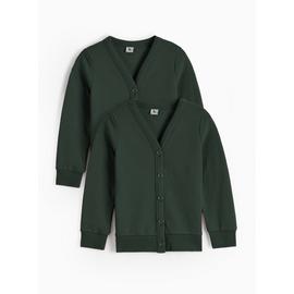 Buy Green Scalloped Cardigan 2 Pack 3 years Jumpers and cardigans Tu