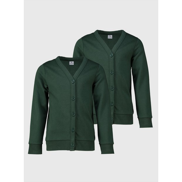 Green school cardigan asda sale