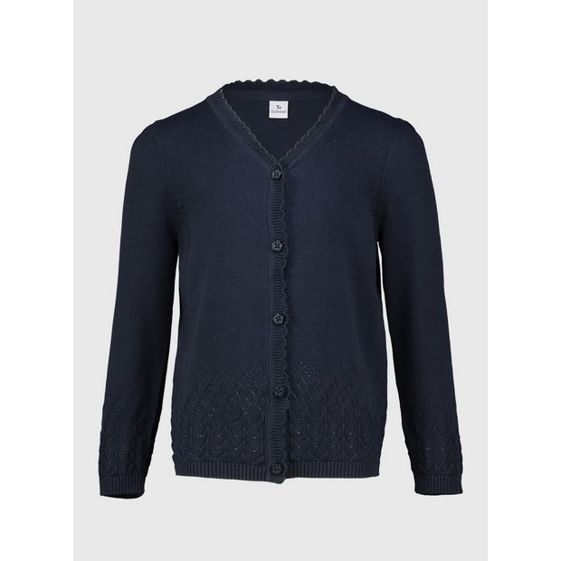 Dark navy cardigan ladies best sale