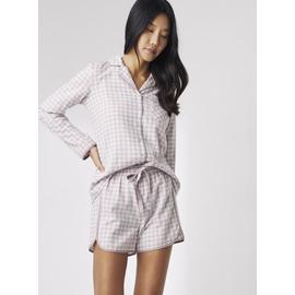 FATFACE Lilac Gingham Martha Pyjama Set