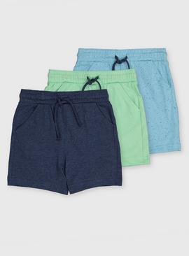 Plain Jersey Shorts 3 Pack