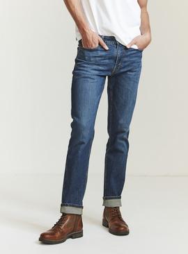 FATFACE Slim Mid Wash Denim Jeans