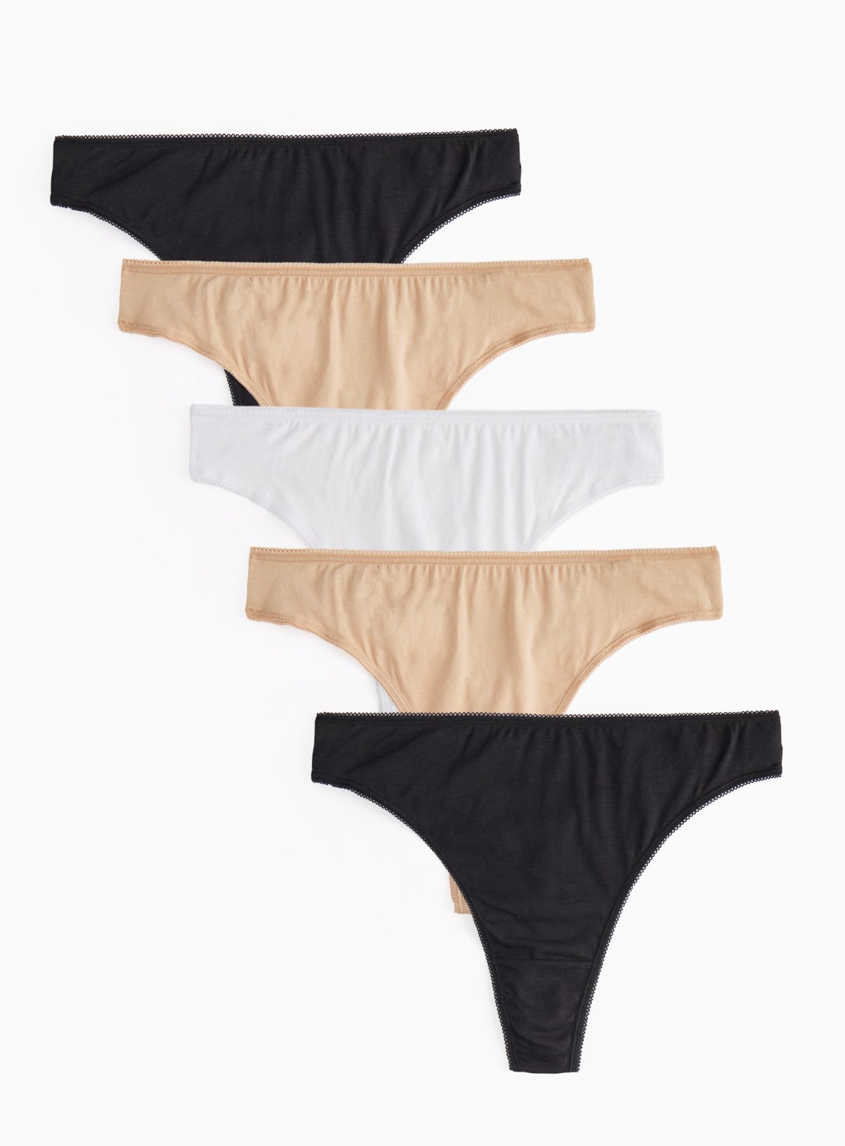 Assorted Thongs 5 Pack 24