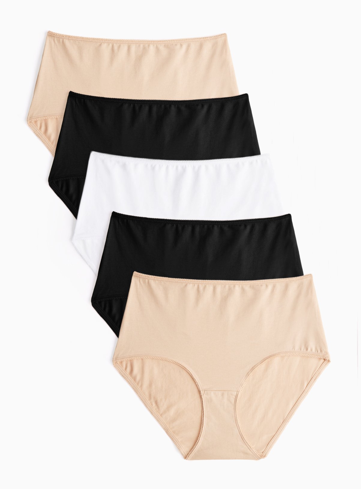 Plain Full Briefs 5 Pack 