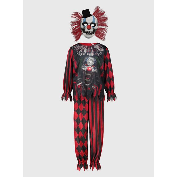 creepy clown costume