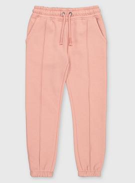 Pink Pleated Joggers - 3 years