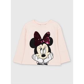 Disney Minnie Mouse Sequin Pink Top