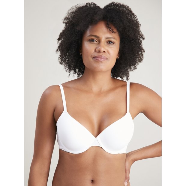 Buy White First Bra 2 Pack Size 32A Bra | Underwear, socks and tights |  Argos