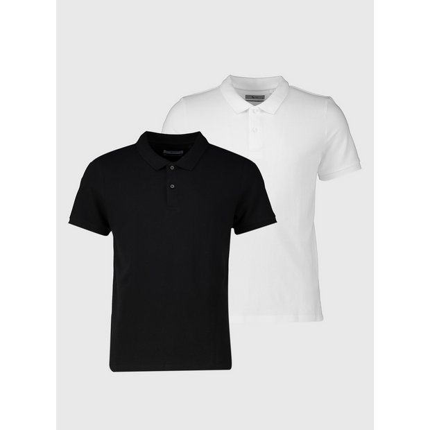 Sainsbury's white polo clearance shirts