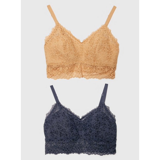 Cable Knit 2PK Bralette