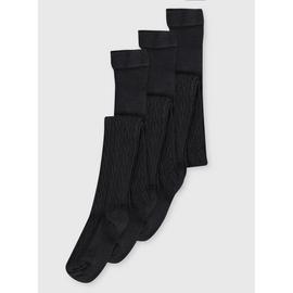 Buy Black Knee High Heart Socks 5 Pack 6-8.5, Underwear, socks and tights