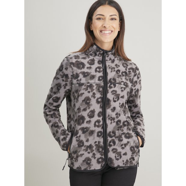 Buy Animal Print Zip-Through Maximum Warmth Fleece 8, Jackets