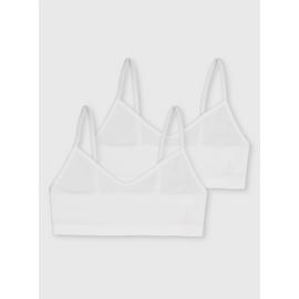 Buy Grey/White 2 Pack First Trainer Bras from the Next UK online shop