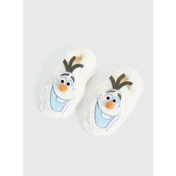 Voorzitter goochelaar Paine Gillic Buy Disney Frozen Olaf Snowman Slippers - 12 Infant | Slippers | Argos