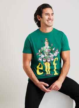 Christmas Elf Buddy Green T-Shirt 