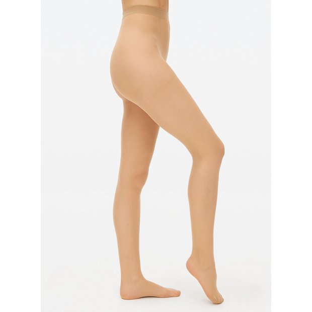 Buy Latte Nude 15 Denier Ladder Resistant Tights Pack L Tights