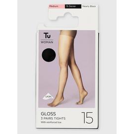 3 Pack Nude 15 Denier Tights