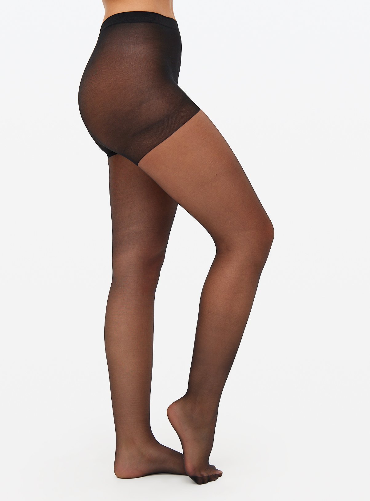 Secret Shaping Black Tummy Control Tights 2 Pack