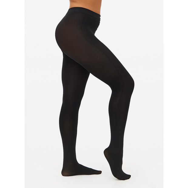 Buy Black 200 Denier Supersoft Opaque Tights S, Tights