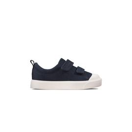 CLARKS City Bright Canvas Toddler Navy