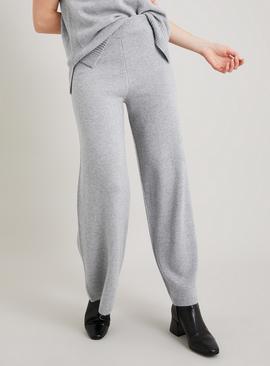 Grey Coord Joggers With Wool & Cashmere