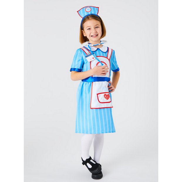 Buy Blue Nurse Costume 3-4 Years, Kids fancy dress