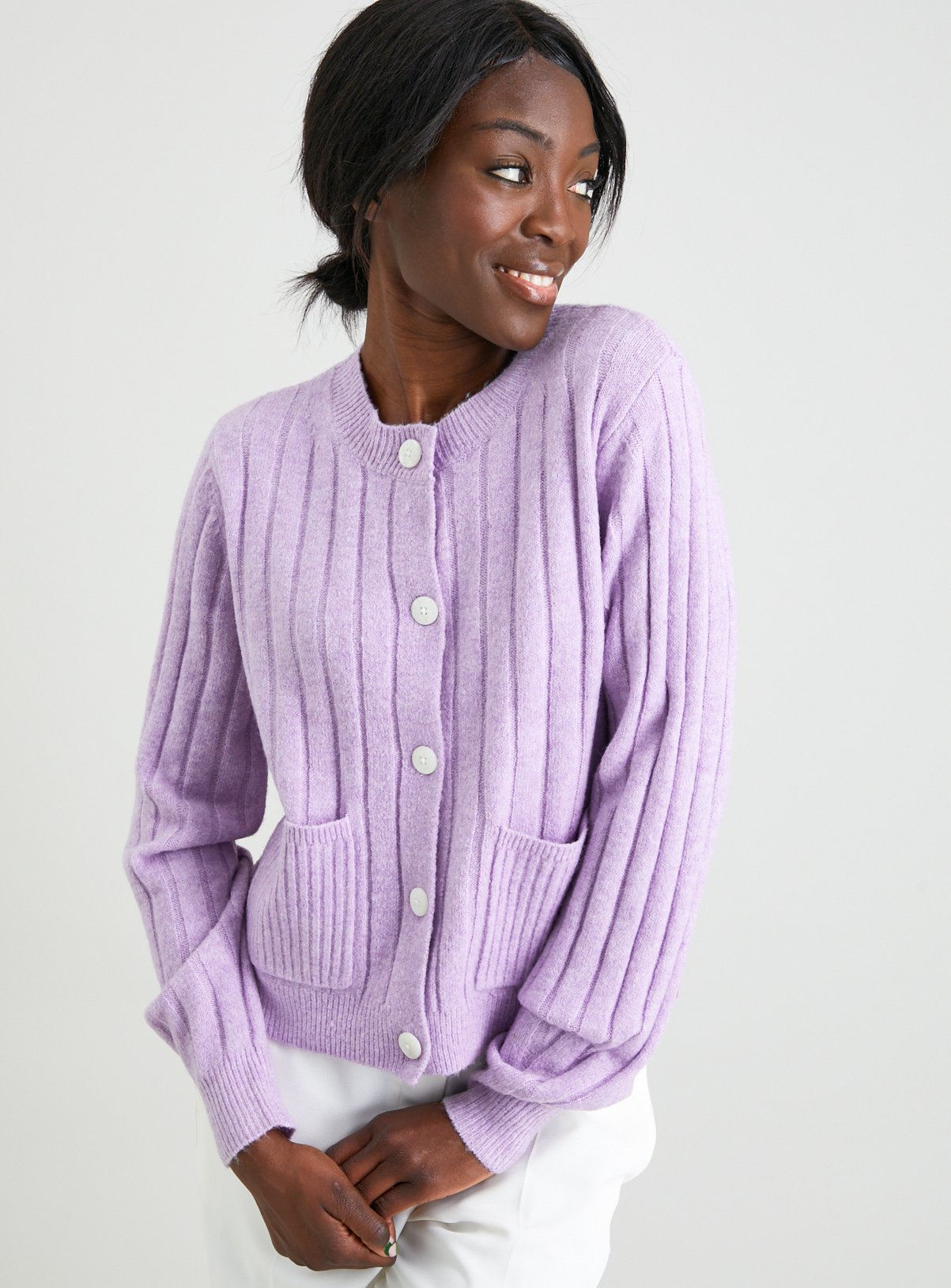 lilac cardigan next