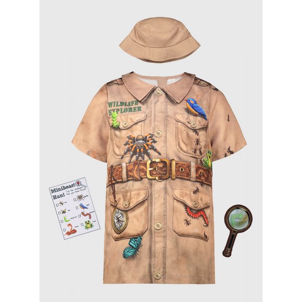 Buy Brown Explorer Costume - 2-3 years | Kids fancy dress | Tu