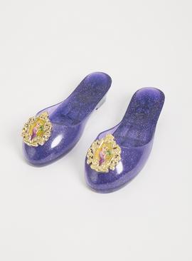 Disney Princess Purple Rapunzel Jelly Shoes - One Size