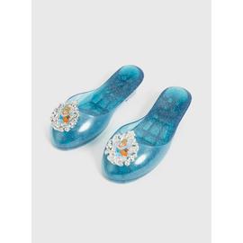 Disney Princess Teal Cinderella Jelly Shoes - One Size