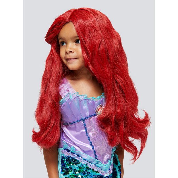 Buy Disney Princess Ariel Wig One Size One Size Fancy dress