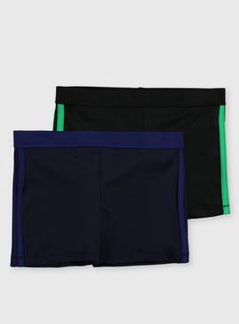 Black Swim Shorts 2 Pack