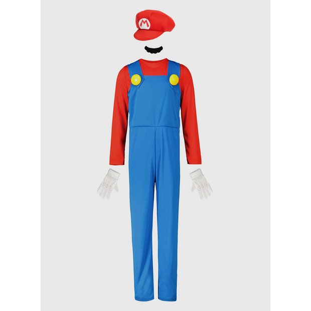 Buy Super Mario Fancy Dress Costume 3 4 Years Kids fancy dress costumes Argos