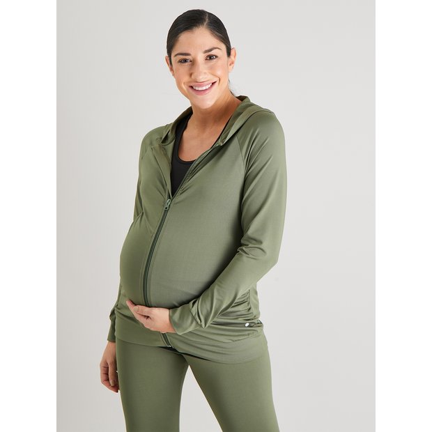 Maternity GapFit Breathe Zip Hoodie