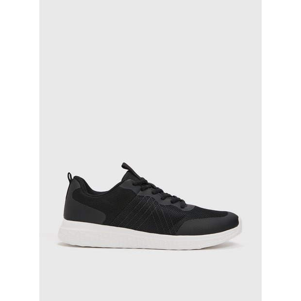 Buy Active Black Lace Up Trainer 3 Trainers Tu