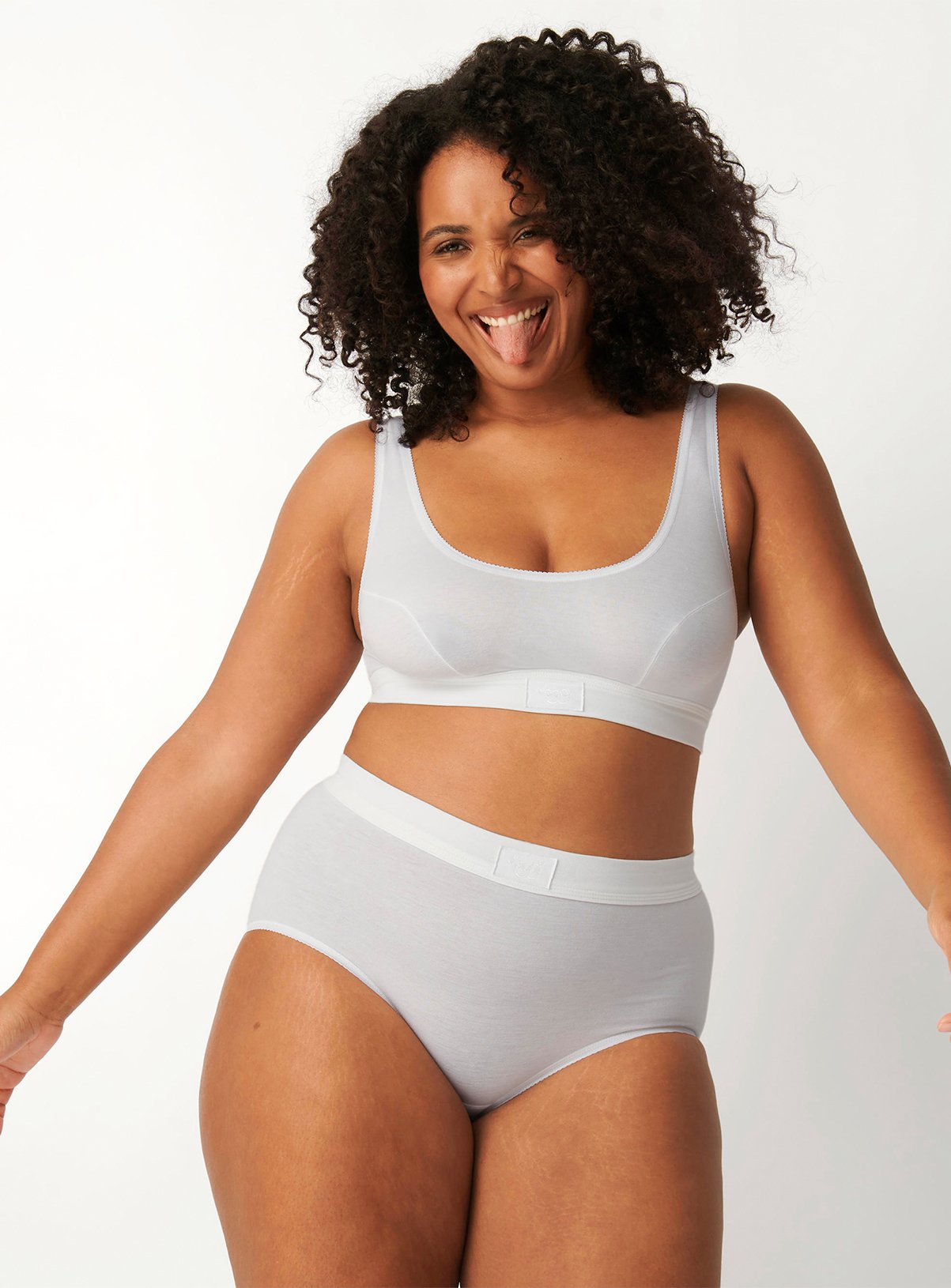 SLOGGI Double Comfort Maxi Knickers White 