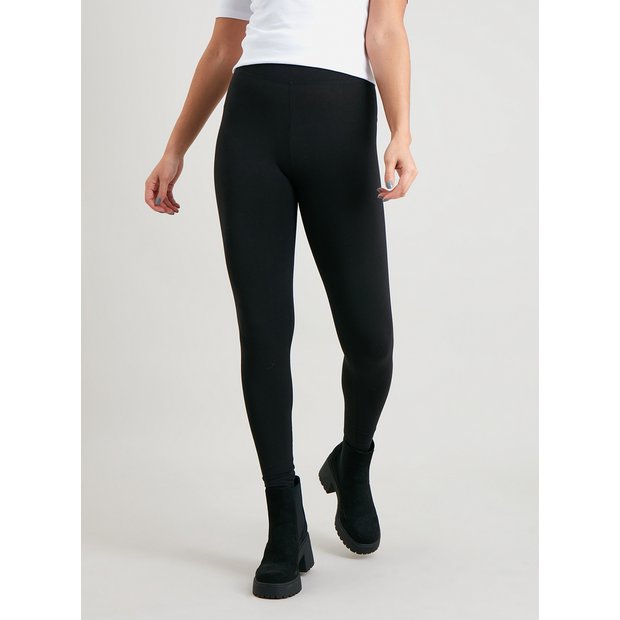 BNWT WOMENS TU Sainsburys Uk 20 Black Pu Coated Elasticated Leggings  Trousers £9.99 - PicClick UK