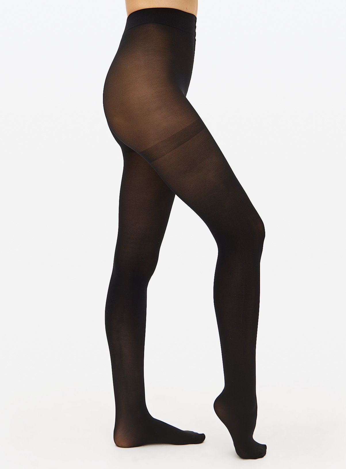 Black Velvet Touch 80 Denier Opaque Tights S