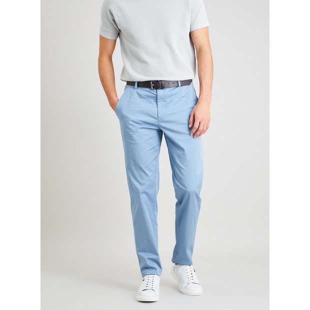 Men’s light blue dress pants