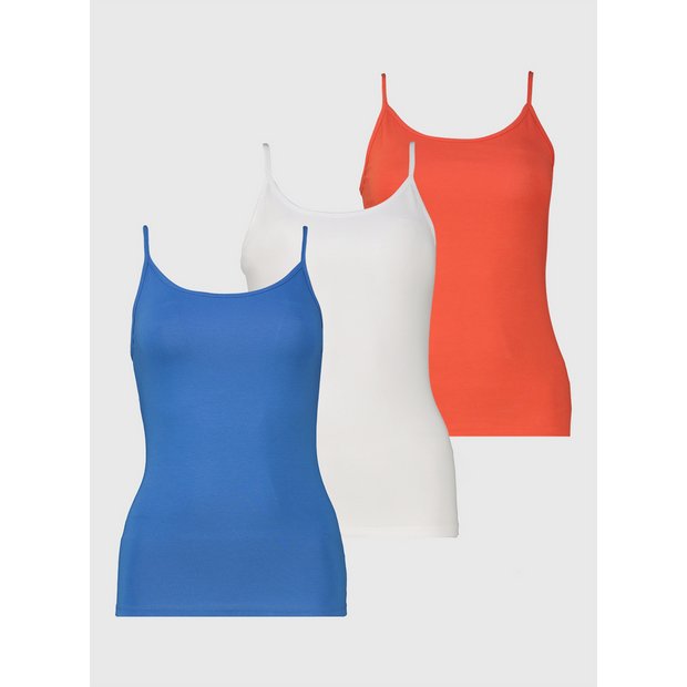 New Ladies Plus Size Strappy Summer Vest Tops Casual Tank, 52% OFF