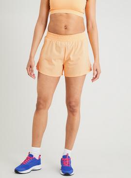 Active Orange Woven Shorts 