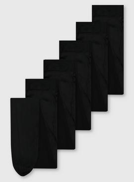 Black Opaque Tights 5 Pack 