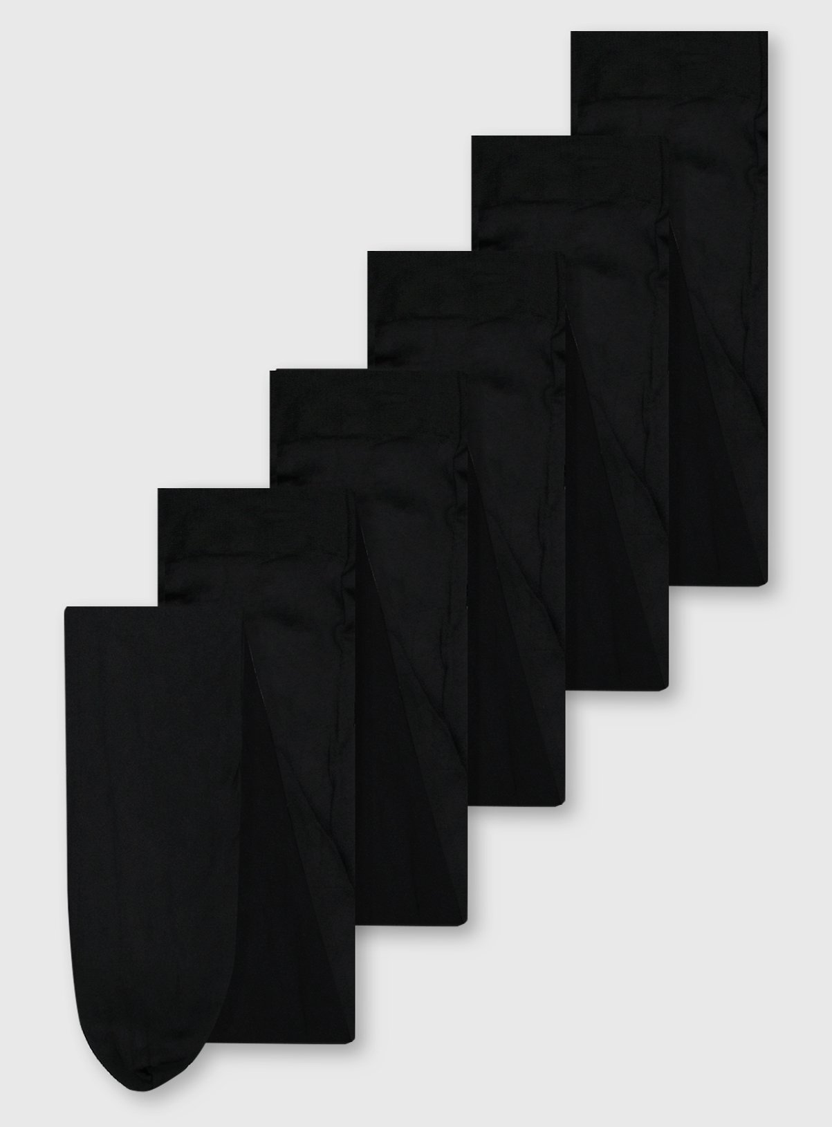 Black Opaque Tights 5 Pack 4-5 years