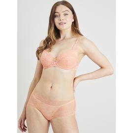 Buy A-GG Coral Supersoft Lace Full Cup Padded Bra - 38C, Bras